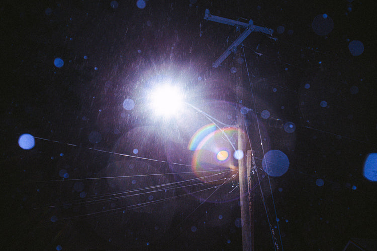 Street Light in Snow