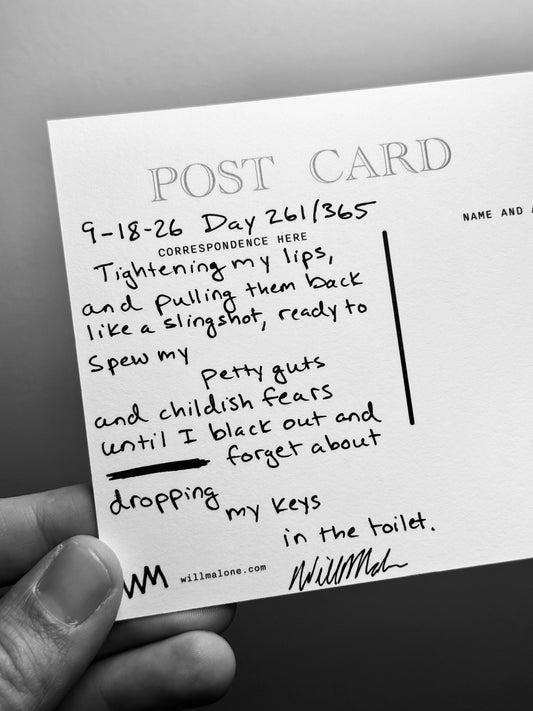 Day 261/365 Forget