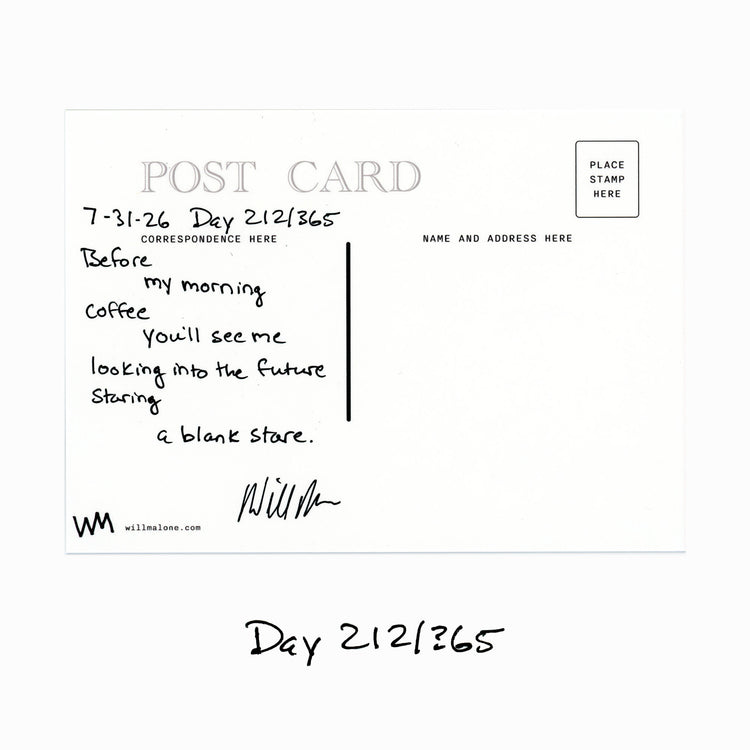 Day 212/365 Blank