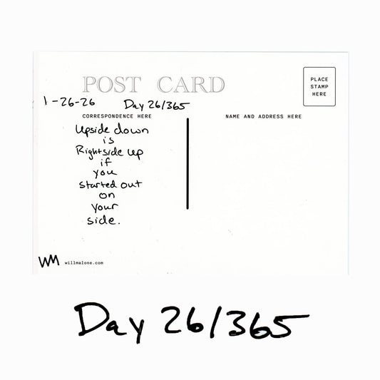 Day 26/365 Recalibrate