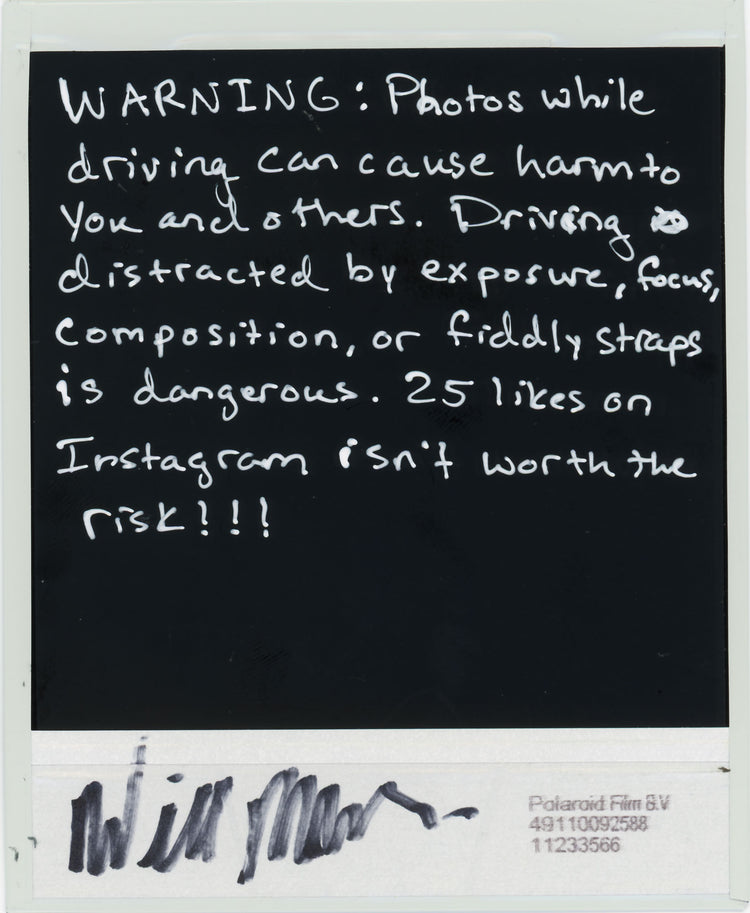 Blue (Original Polaroid)