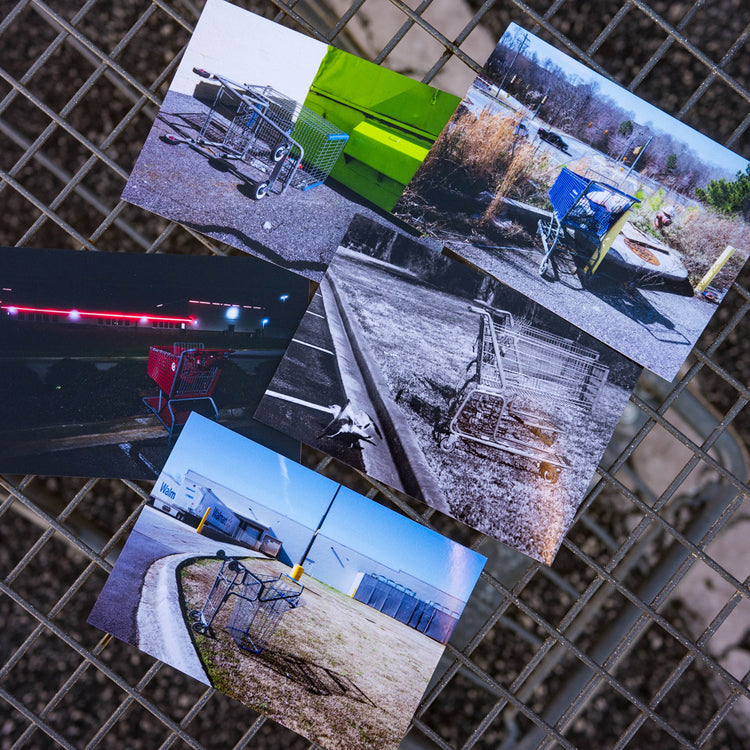 Abandoned Cart Postcard Pack PART ONE (Pack of 5)