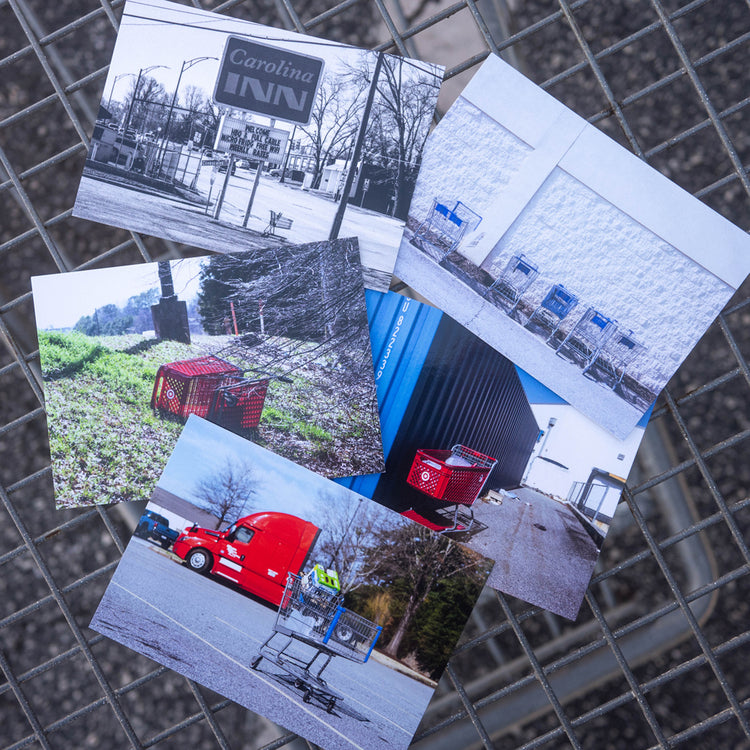 Abandoned Cart Postcard Pack PART TWO (Pack of 5)