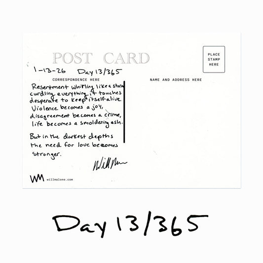 Day 13/365 "The Most Contagious Disease"