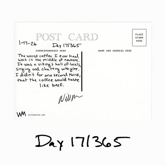 Day 17/365 "Worst. Coffee. Ever."