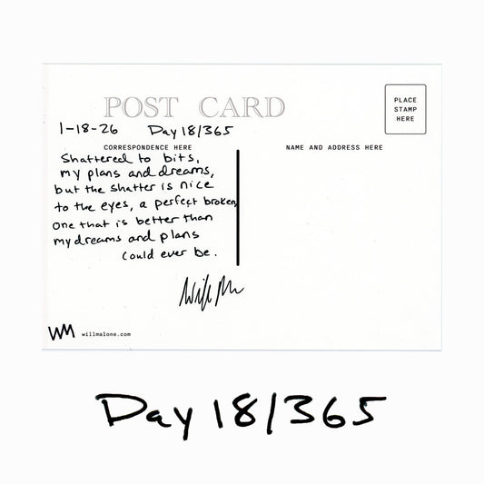 Day 18/365 A Perfect Broken