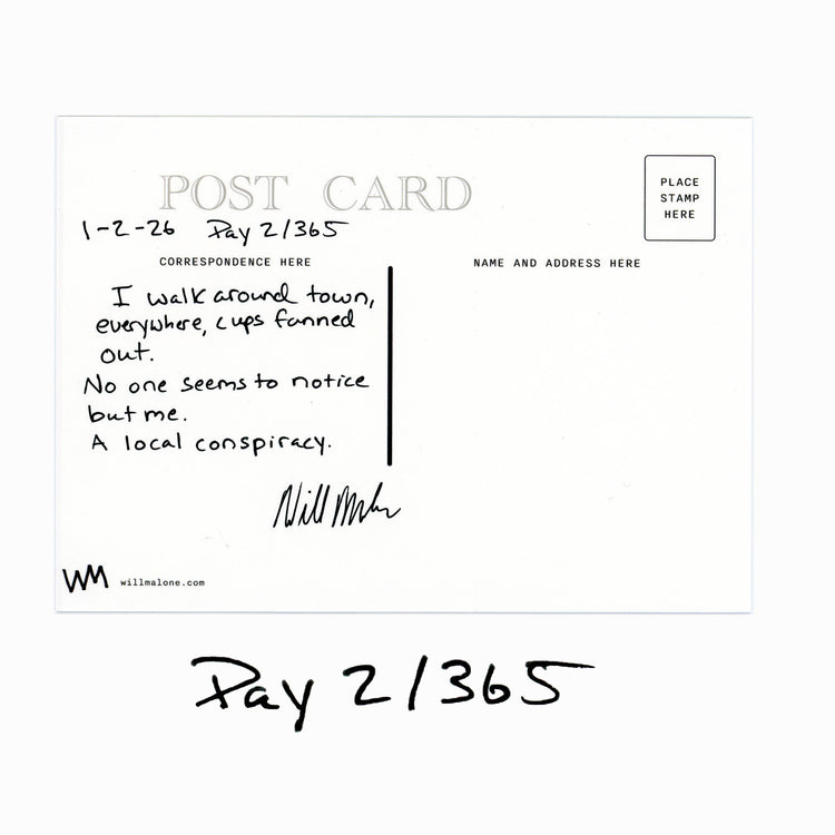 Day 2/365 "A Local Conspiracy"