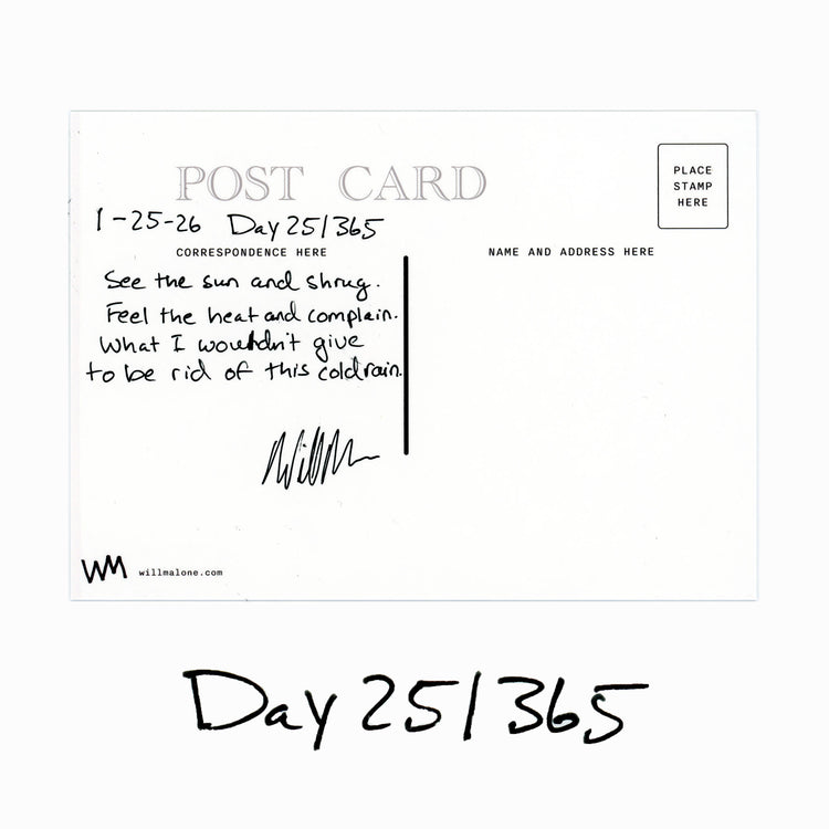 Day 25/365 A Complaint