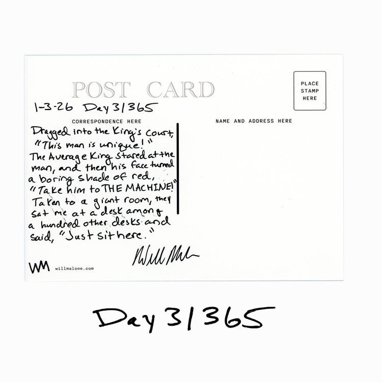 Day 3/365 "The Average King's Court"